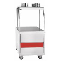 Прилавок для столовых приборов ABAT ПСП-70ПМ (самообслуживание)