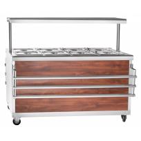 Прилавок-мармит ABAT ЭМК-70ПМ-01 (самообслуживание)