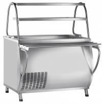 Холодильный прилавок ABAT ПВВ(Н)-70М-НШ (ПАТША)