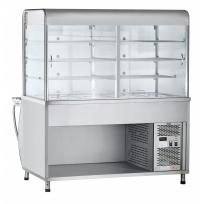 Холодильная витрина-прилавок ABAT ПВВ(Н)-70М-С-НШ (ПАТША)