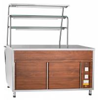 Прилавок для горячих напитков ABAT ПГН-70Т-01 под дерево (ПРЕМЬЕР)