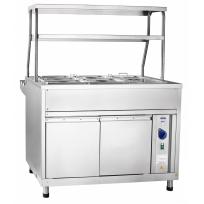 Прилавок-мармит ABAT ЭМК-70КМ с подогреваемой полкой (АСТА)