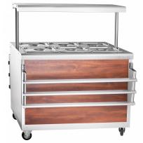 Прилавок-мармит ABAT ЭМК-70ПМ (самообслуживание)