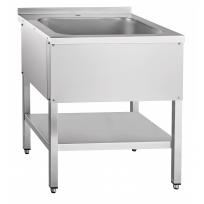 Ванна моечная односекционная ABAT ВМП-7-1-5РН (с полкой)